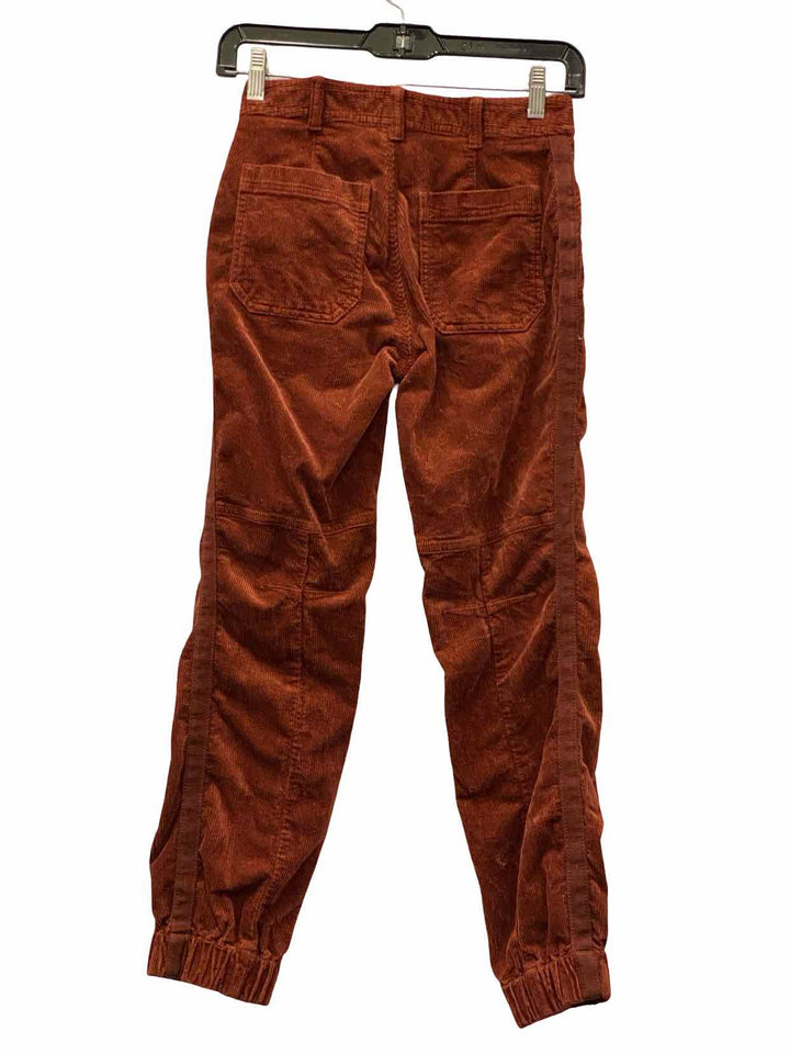 Anthropologie Size 2 Brown Corduroy Pants