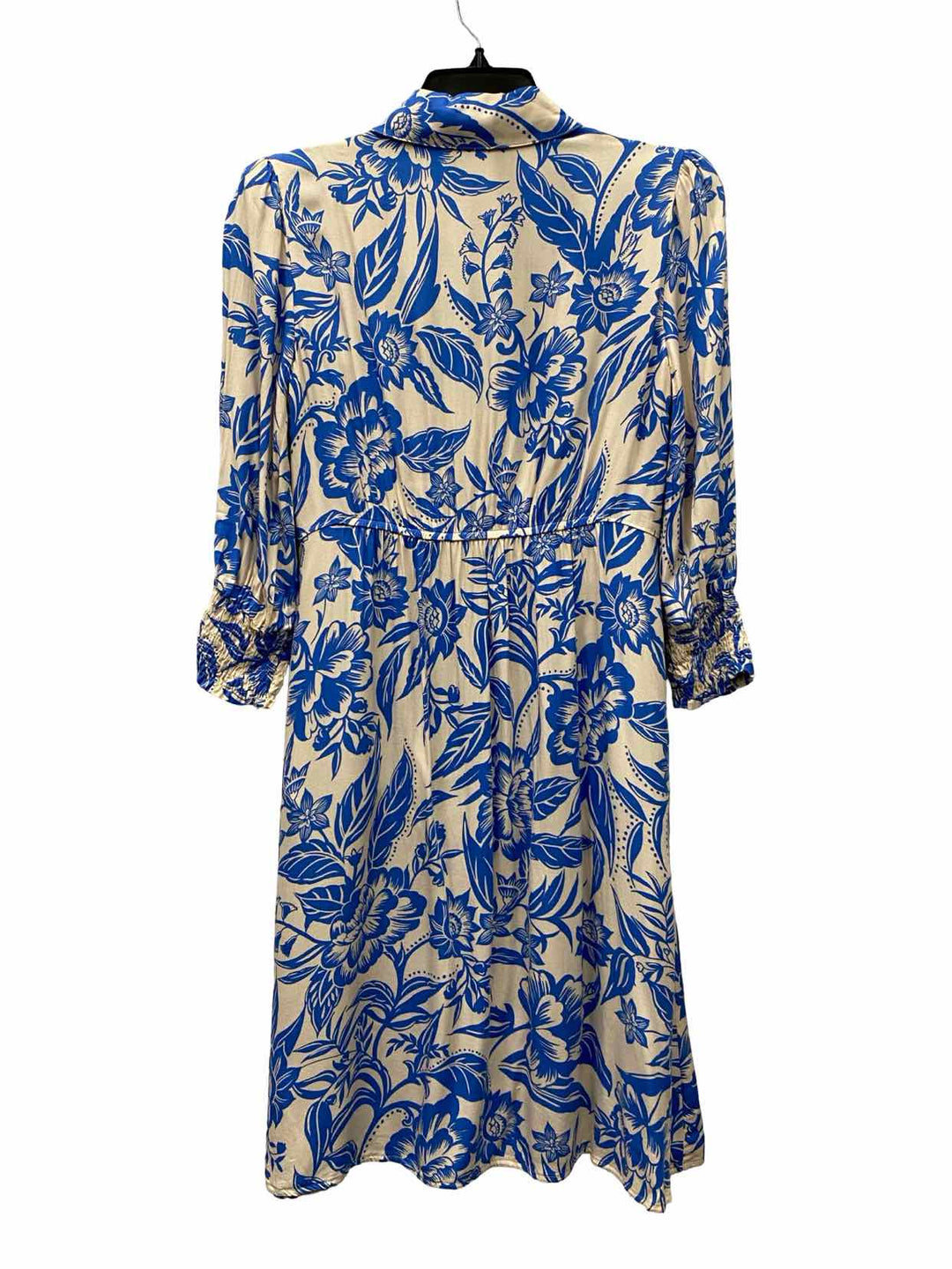 Cabi Size XS Blue White Floral Dress