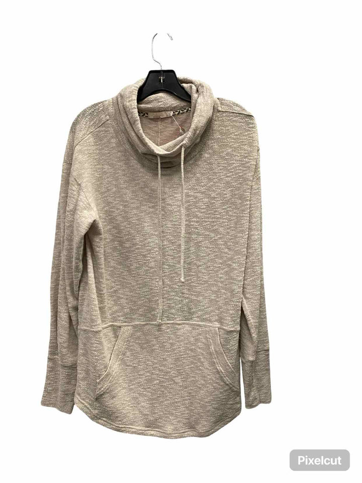 PrAna Size M Beige Sweatshirt