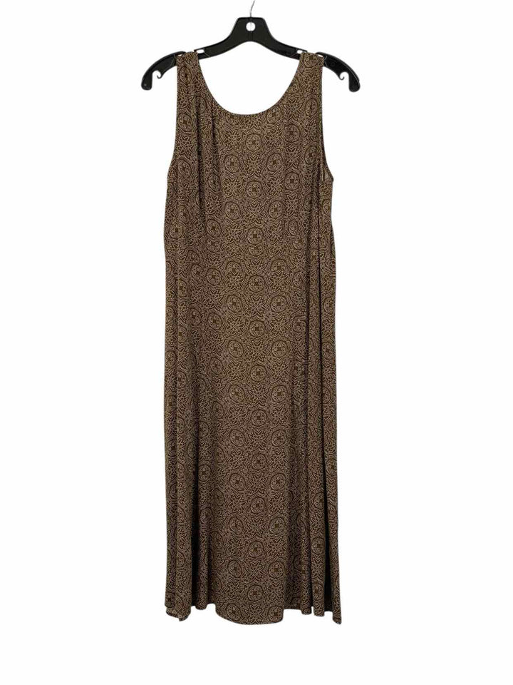 Eddie Bauer Size 12 Brown Dress