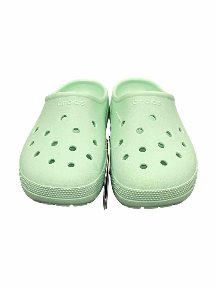 Crocs Shoe Size 10 Mint Low Profile NWT Clogs