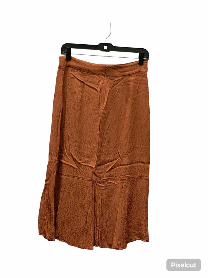 MadeWell Size 8 Brown Skirt