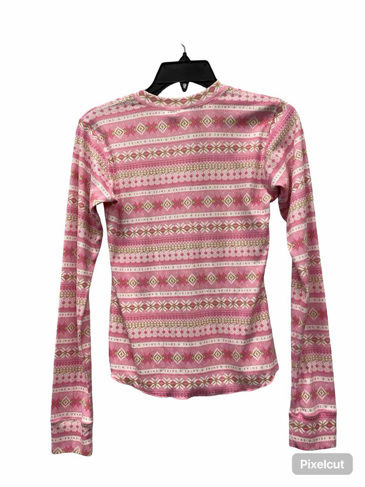 Skims Size S Pink Long Sleeve Shirts
