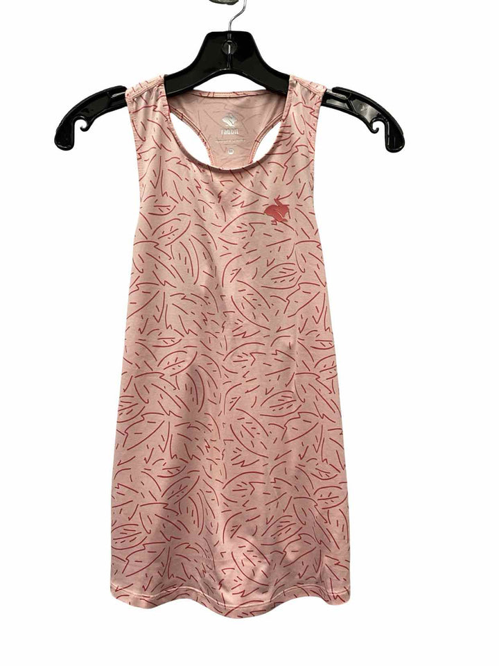 Rabbit Size S Pink Athletic Tank Top