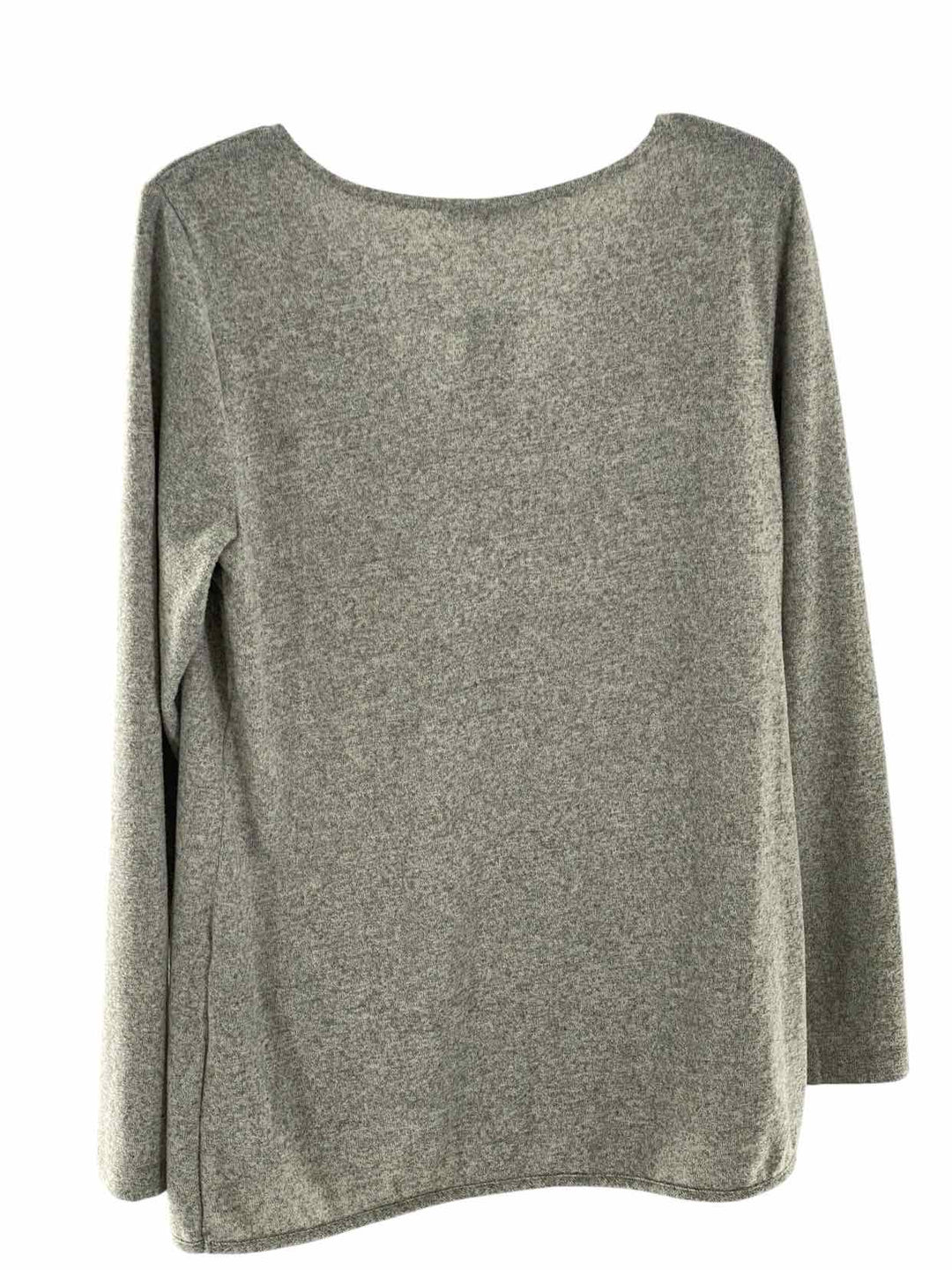 Christopher & Banks Size M Gray Long Sleeve Shirts