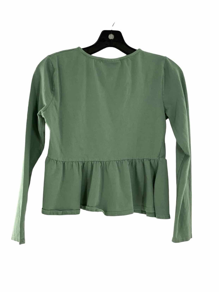 Asos Size 6 Green Long Sleeve Shirts