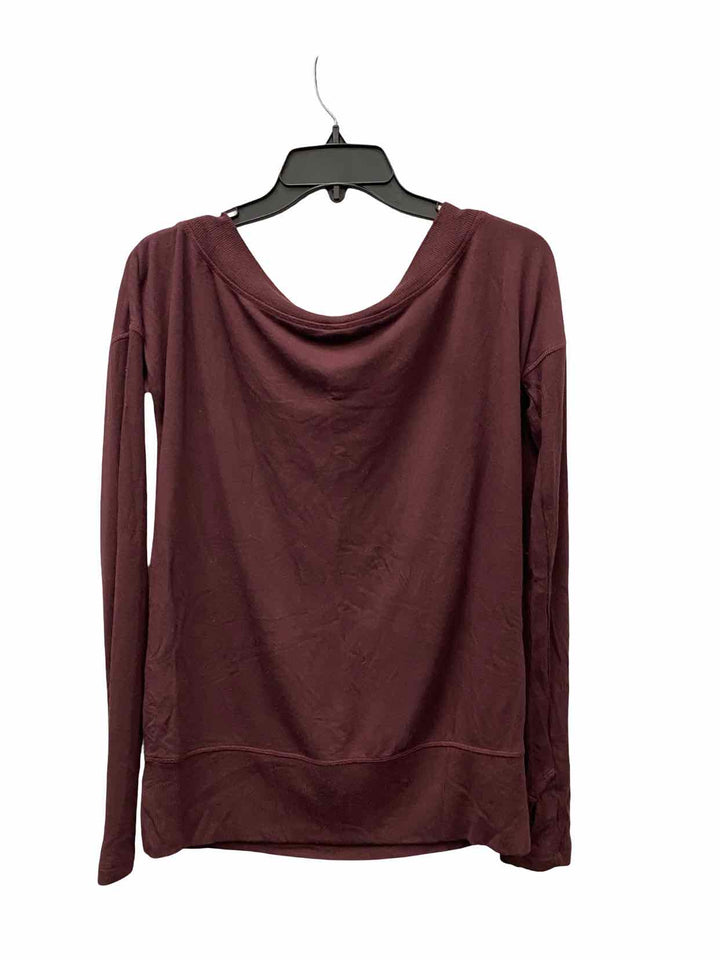 Athleta Size XS Maroon Long Sleeve Shirts