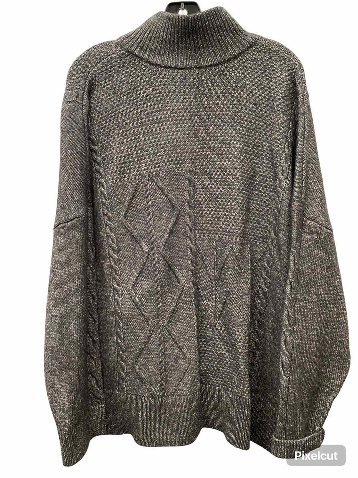 Cabi Size XL Grey Knit Jacket