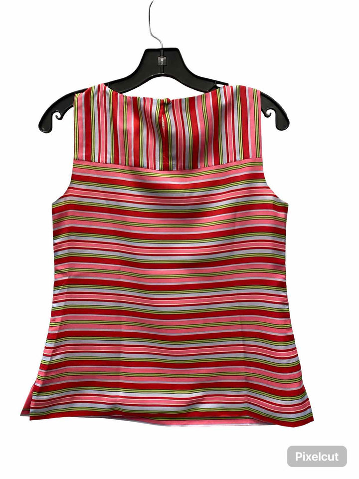 Talbots Size 2P Pink Red Tank Top