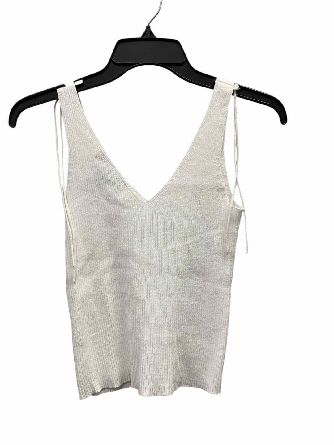 Express Size S White 100% cotton Tank Top