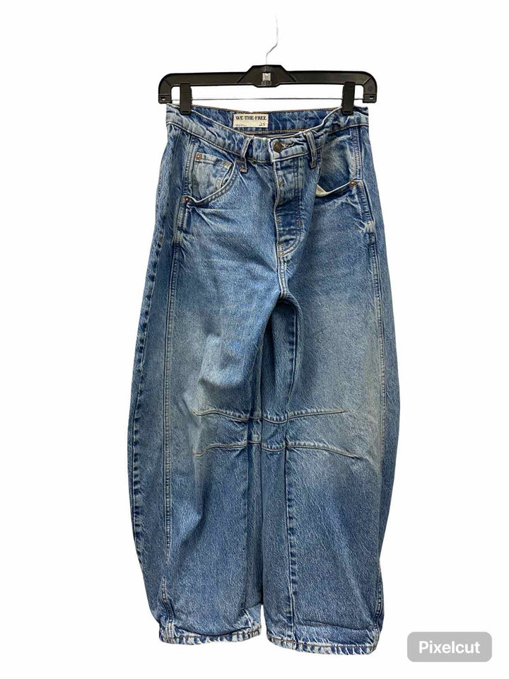 We the Free Size 25 Blue Jeans