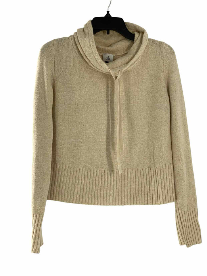 Cabi Size XS Cream Sweater