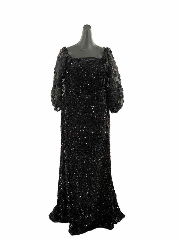 Unknown Brand Size 2XL Black sequined Dress