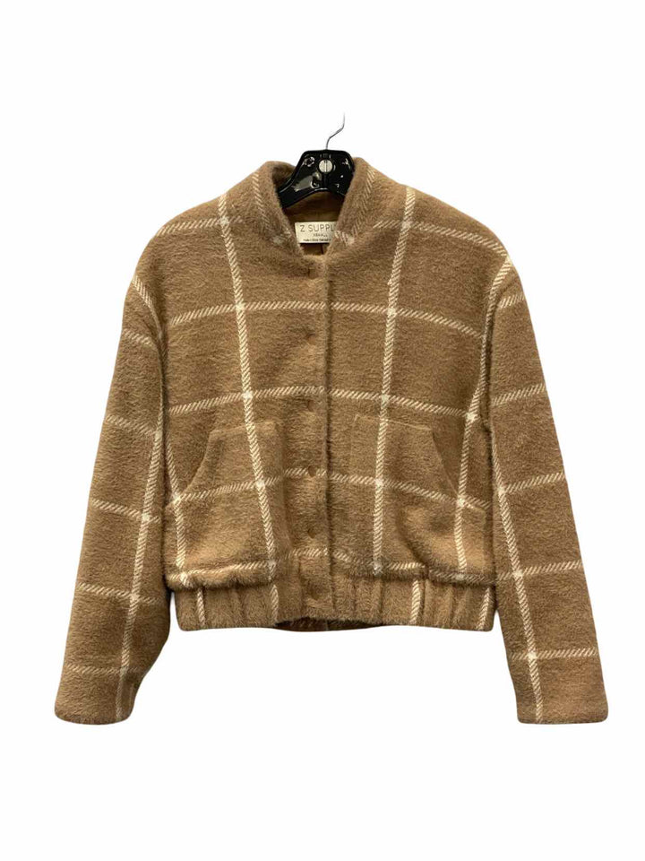 Z supply Size XS Brown White Jacket