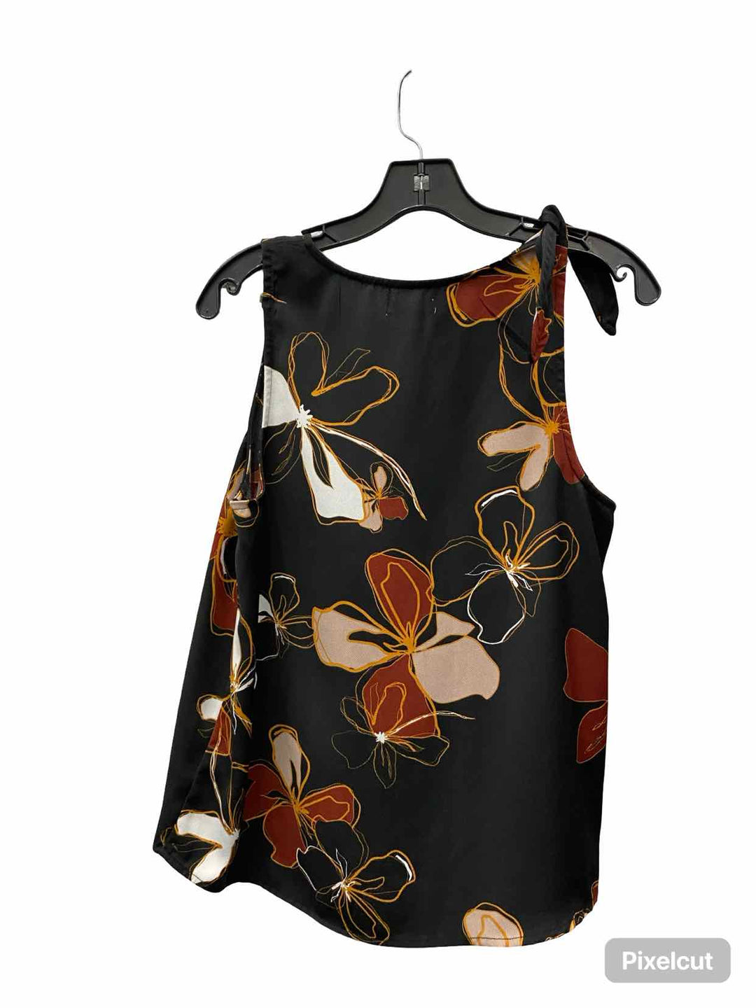 14th & Union Size M Black Brown Print Tank Top