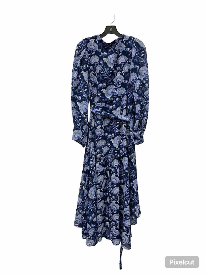 Hutch Size M Blue Floral Dress