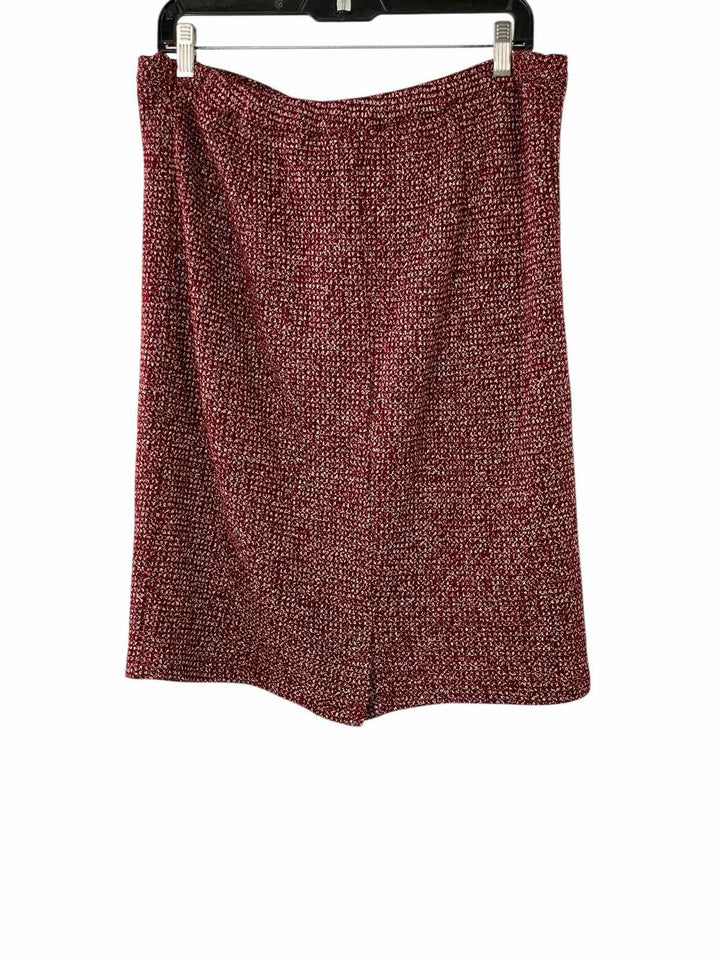 Mikarose Size L Red Skirt