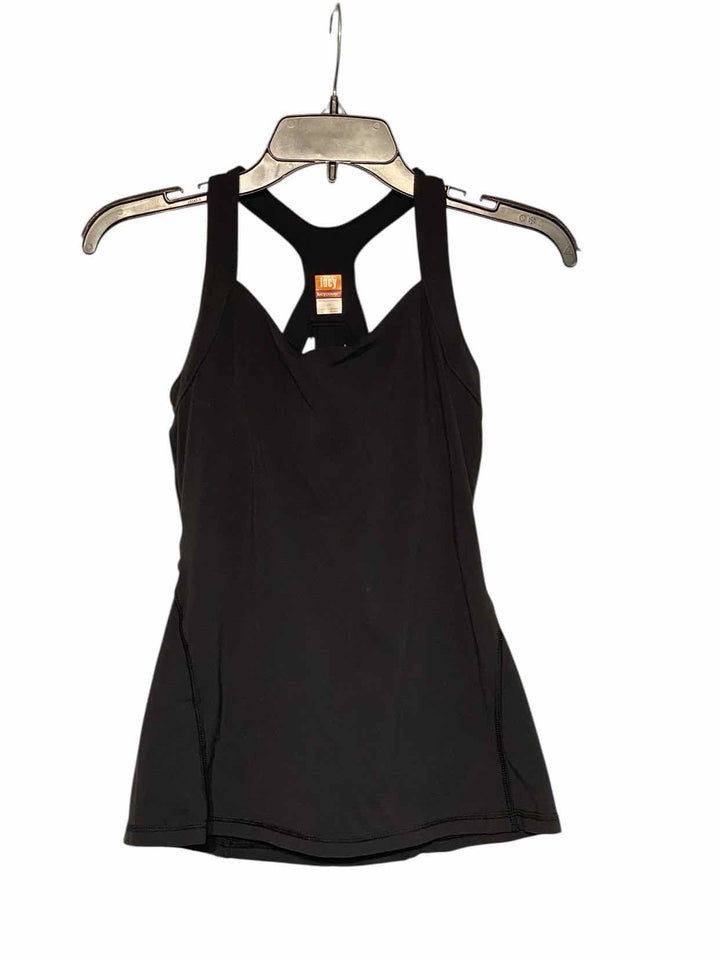 Lucy Size S Black Athletic Tank Top