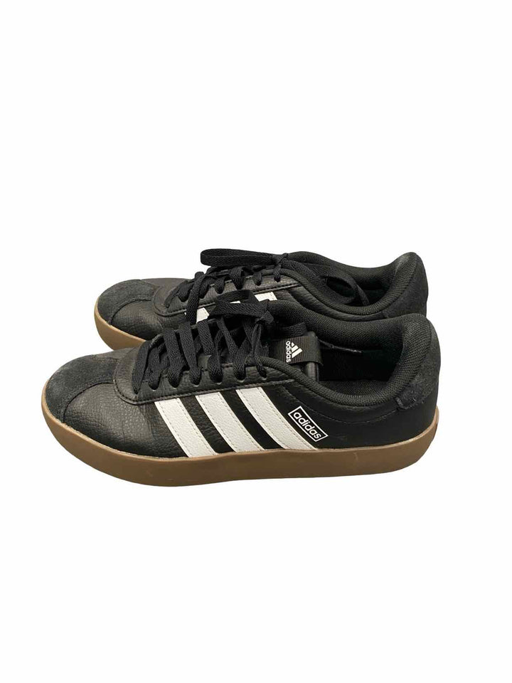 Adidas Shoe Size 8 Black White VL Court 3.0 Sneakers