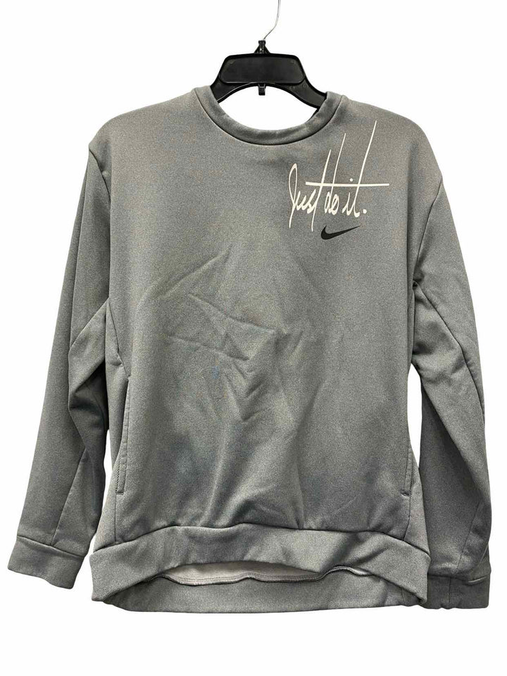 Nike Size XS Gray Athletic Long Sleeve