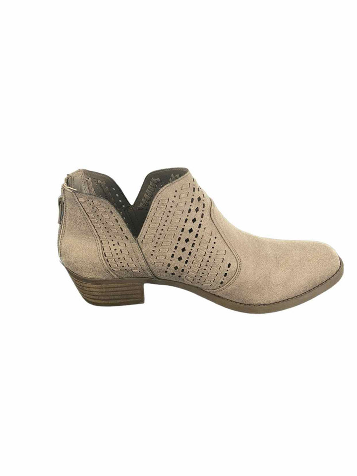 Carlos by Carlos Santana Shoe Size 9 Taupe Manmade Boots(Ankle)