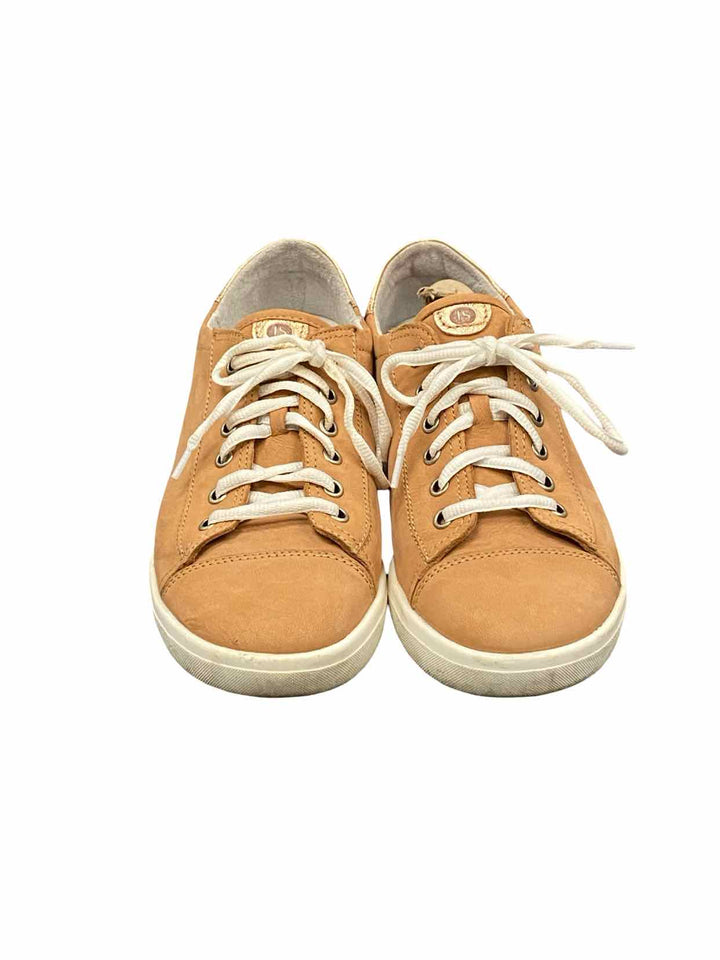 Josef Seibel Shoe Size 42 Tan Rose Gold Leather Sina 11 Sneakers