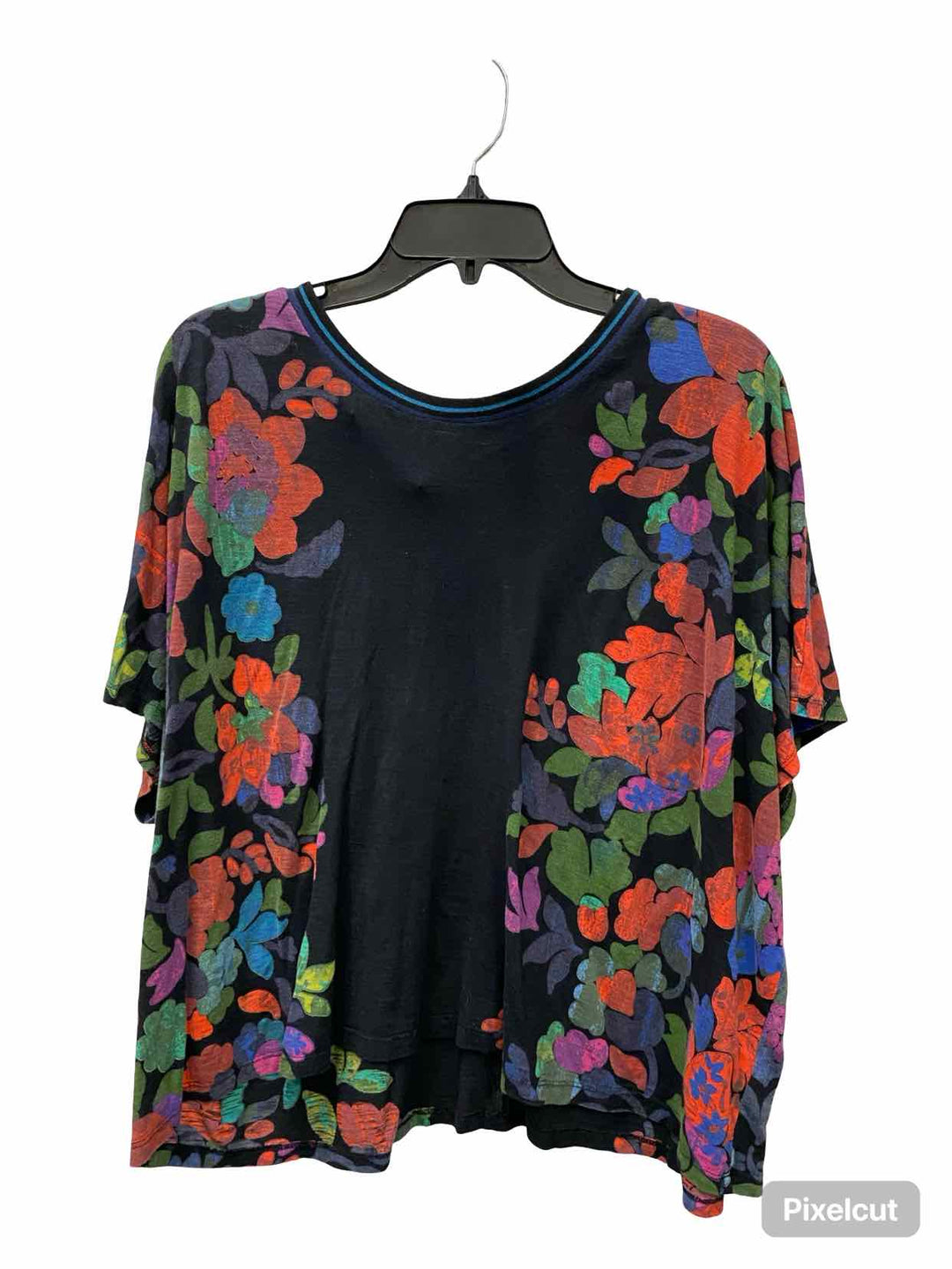 Akemi + Kin Size M/L Blue Short Sleeve Shirts