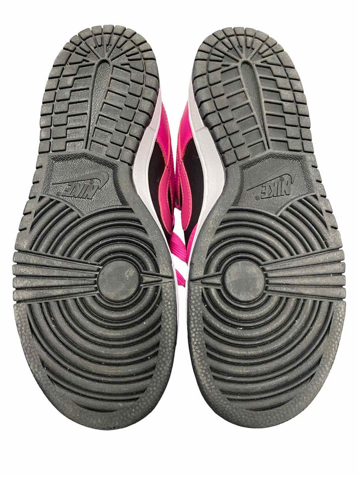 Nike Shoe Size 8 Fuchsia Black Dunk Low Sneakers