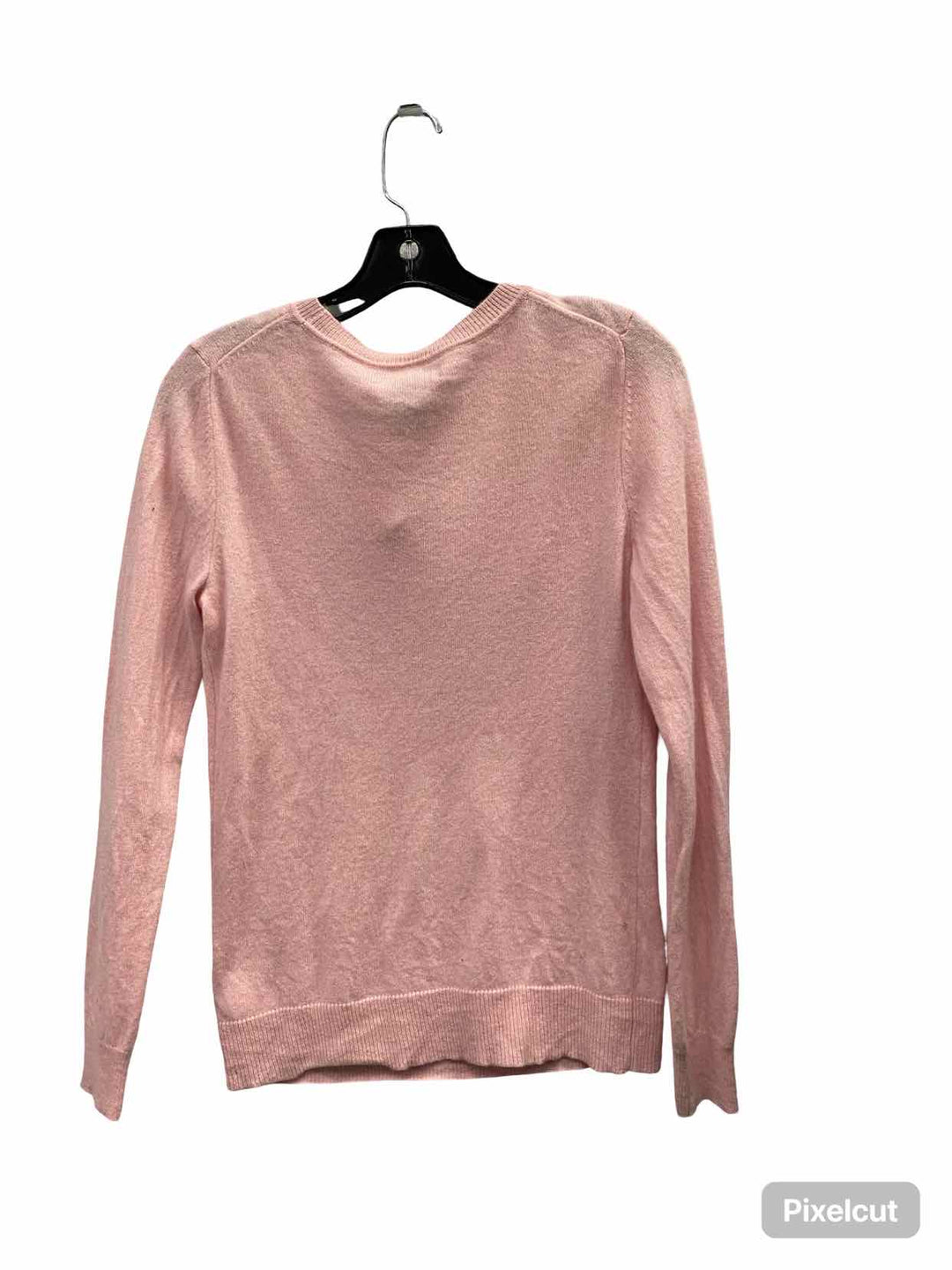 Tahari Size M Pink 100% 2-ply cashmere Sweater