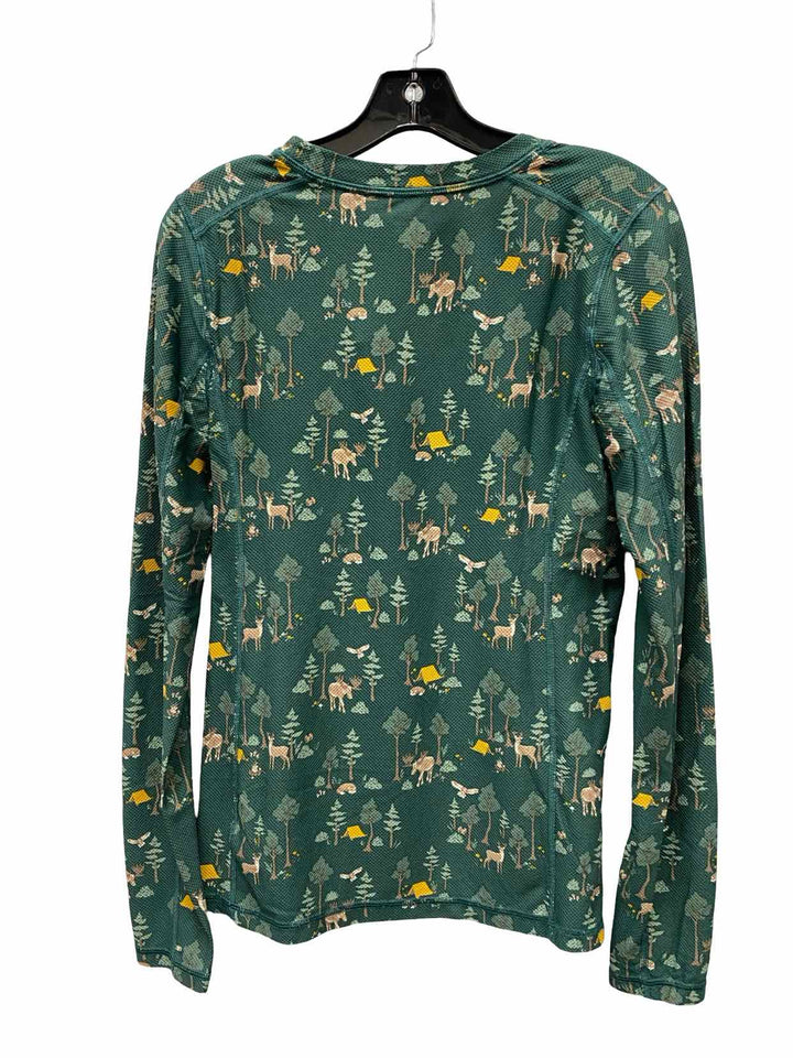Duluth Trading Size S Green Forest Long Sleeve Shirts