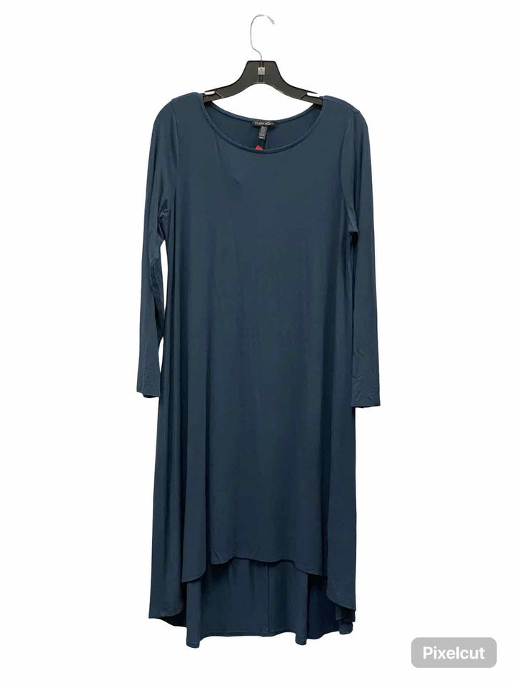 Eileen Fisher Size M Teal Dress