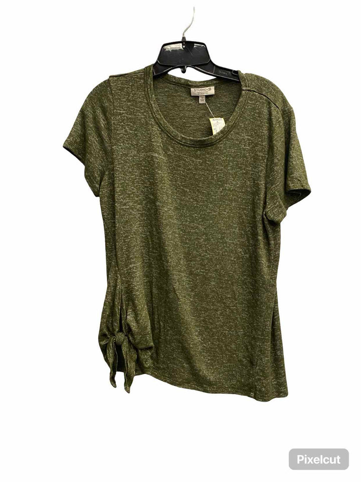 Studio B by Bobeau Size S Green T-shirt