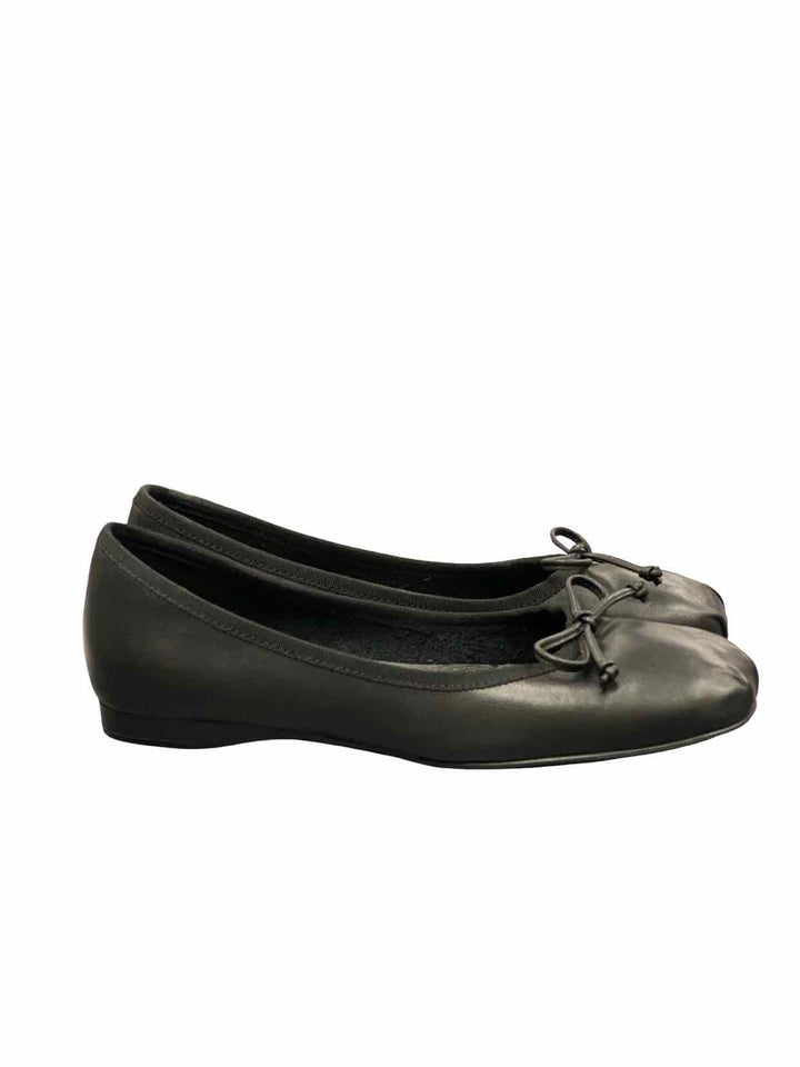 Jeffrey Campbell Shoe Size 6 Black Leather NWT "Tutu" Flats