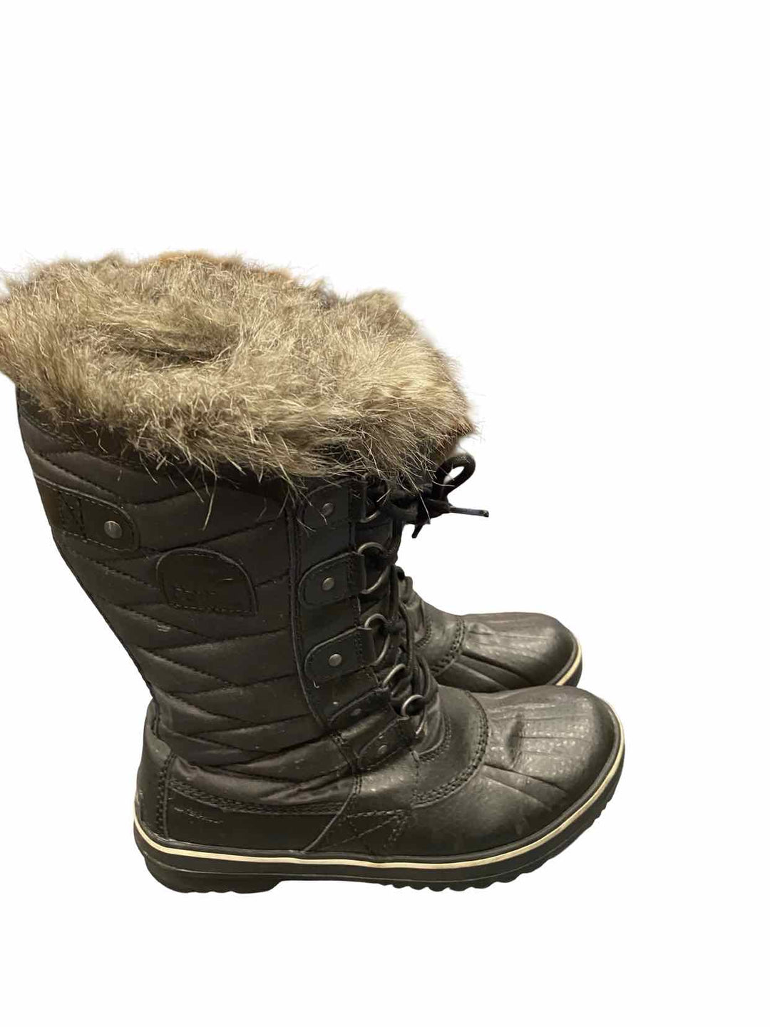 Sorel Shoe Size 8.5 Black Waterproof Tofino ll Boots(Ankle)