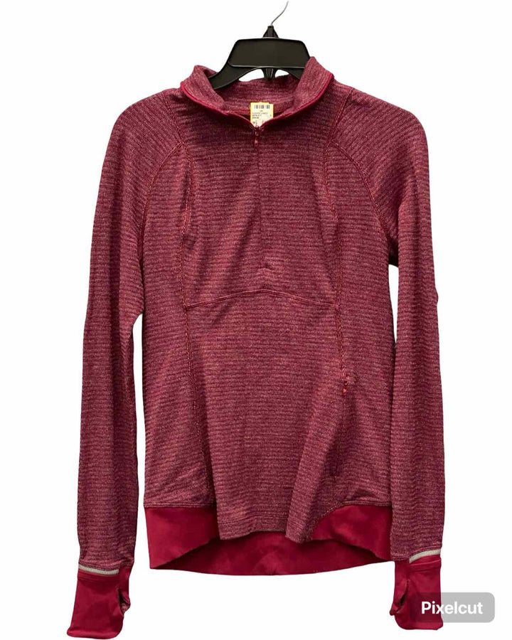 Lululemon Size 8 Maroon Athletic Jacket
