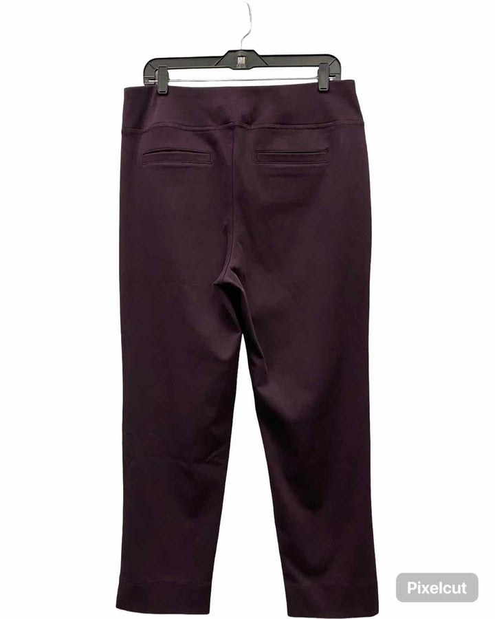 J Jill Size L Mulberry Smooth Fit Pants