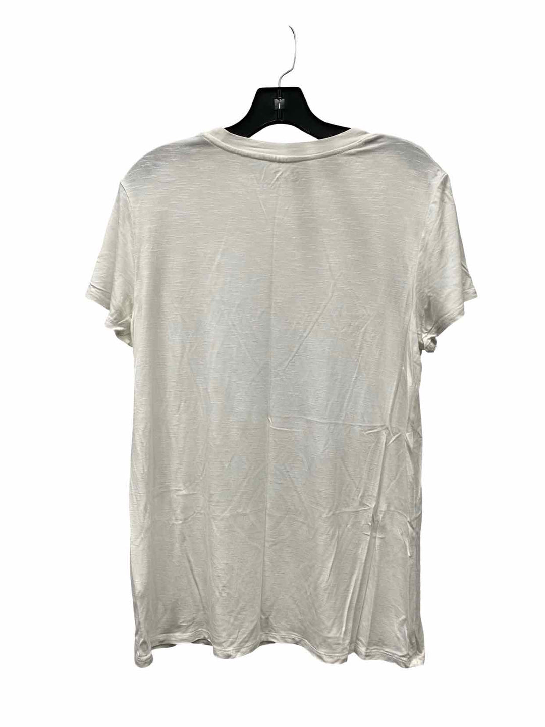 24/7 Maurices Size L White T-shirt