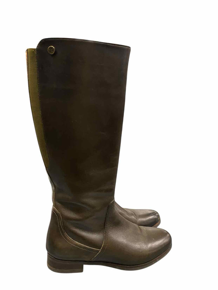 Bussola Shoe Size 38 Green Boots(knee)