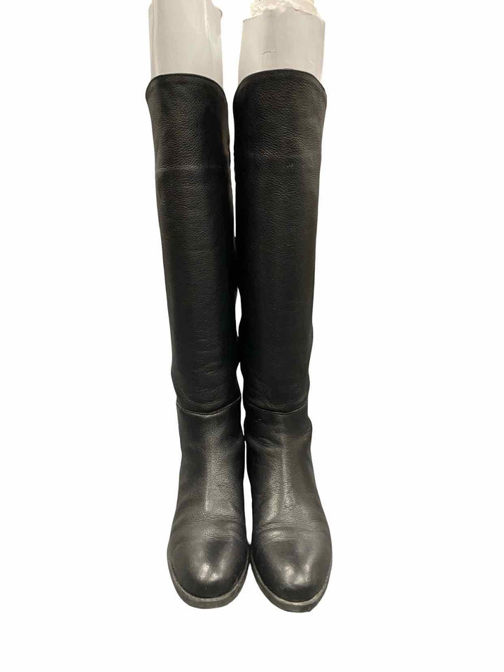 Daniela Mori Shoe Size 36 Black Leather Boots(knee)