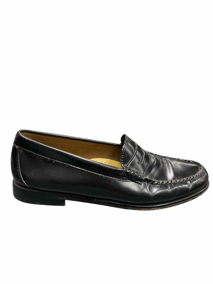 G.H. Bass & Co. Shoe Size 9 Black Leather Flats