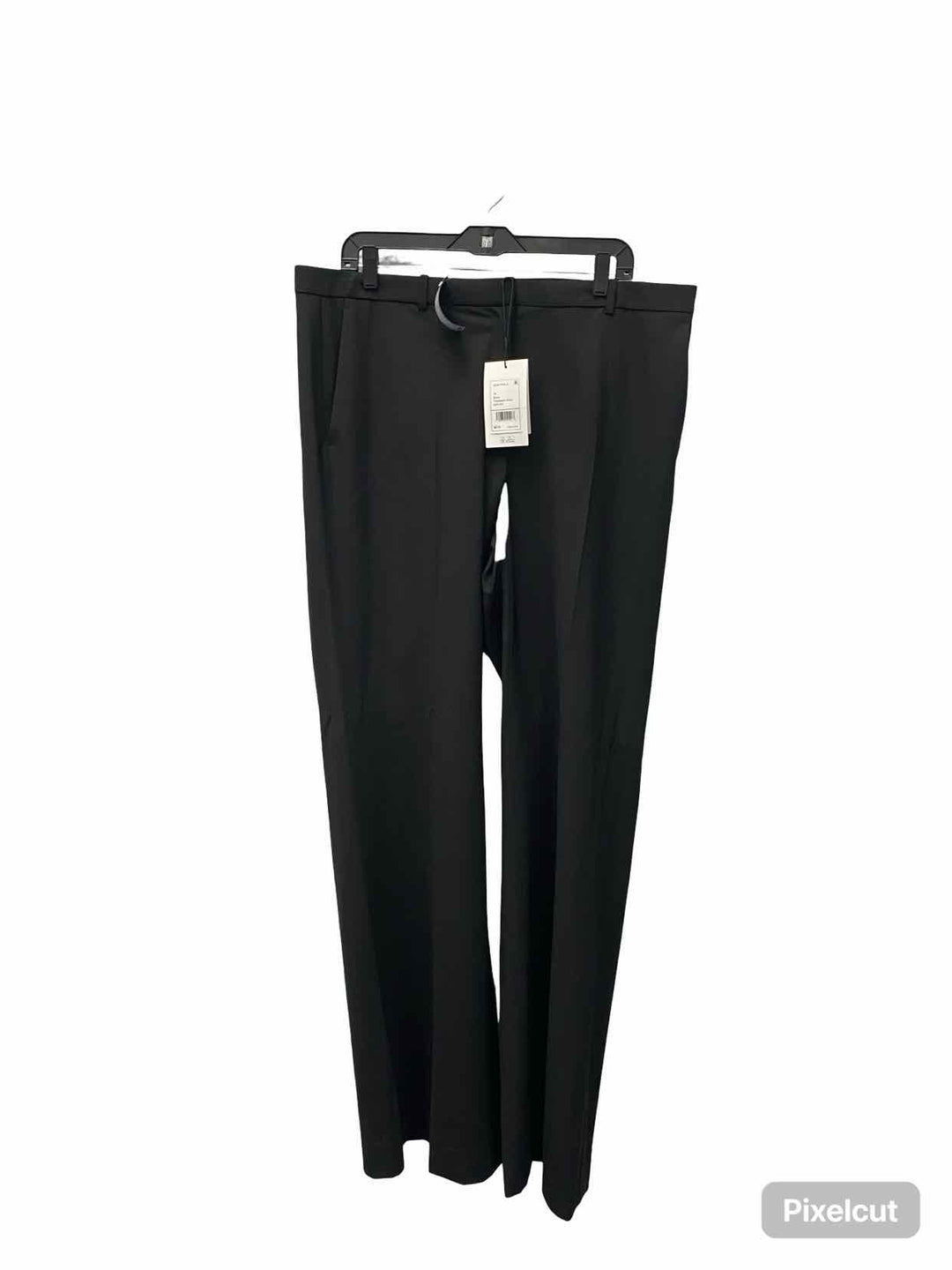 Theory Size 16 Black 100% cupro Pants