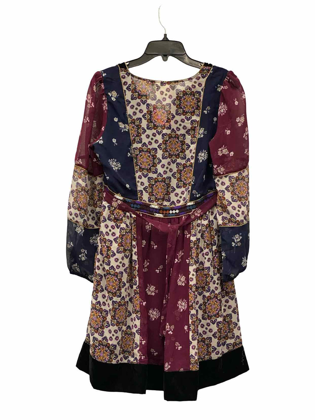 Maeve Size M Purple Floral Dress