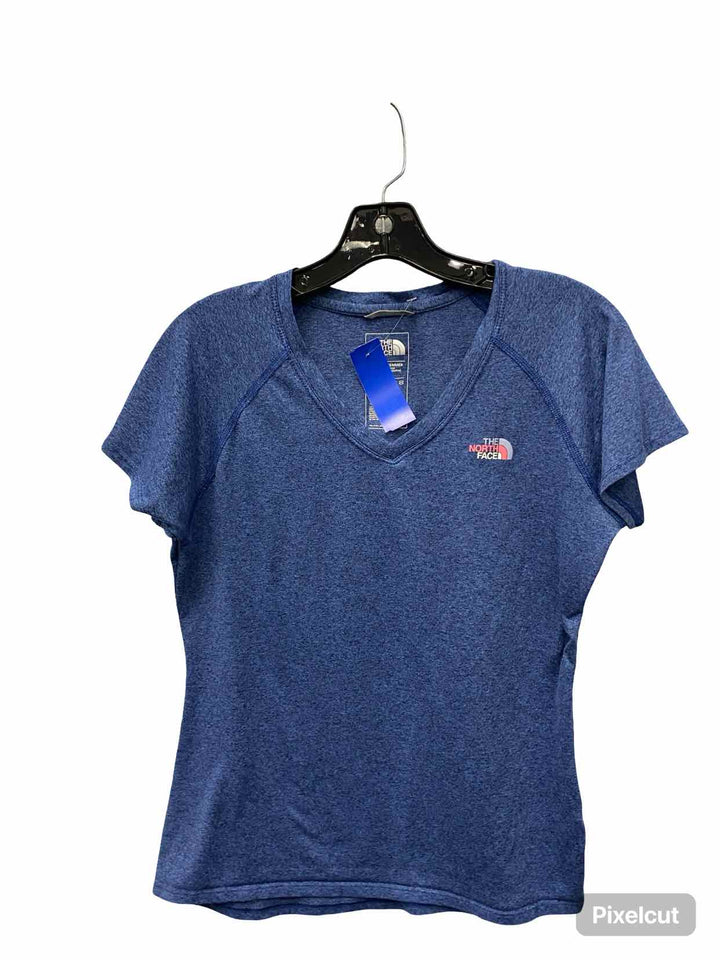 The North Face Size M Blue Athletic Short Sleeve