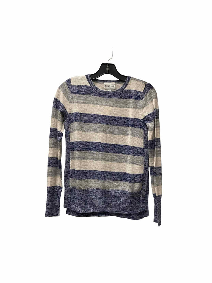 Olive & Oak Size XS Blue Striped Sweater