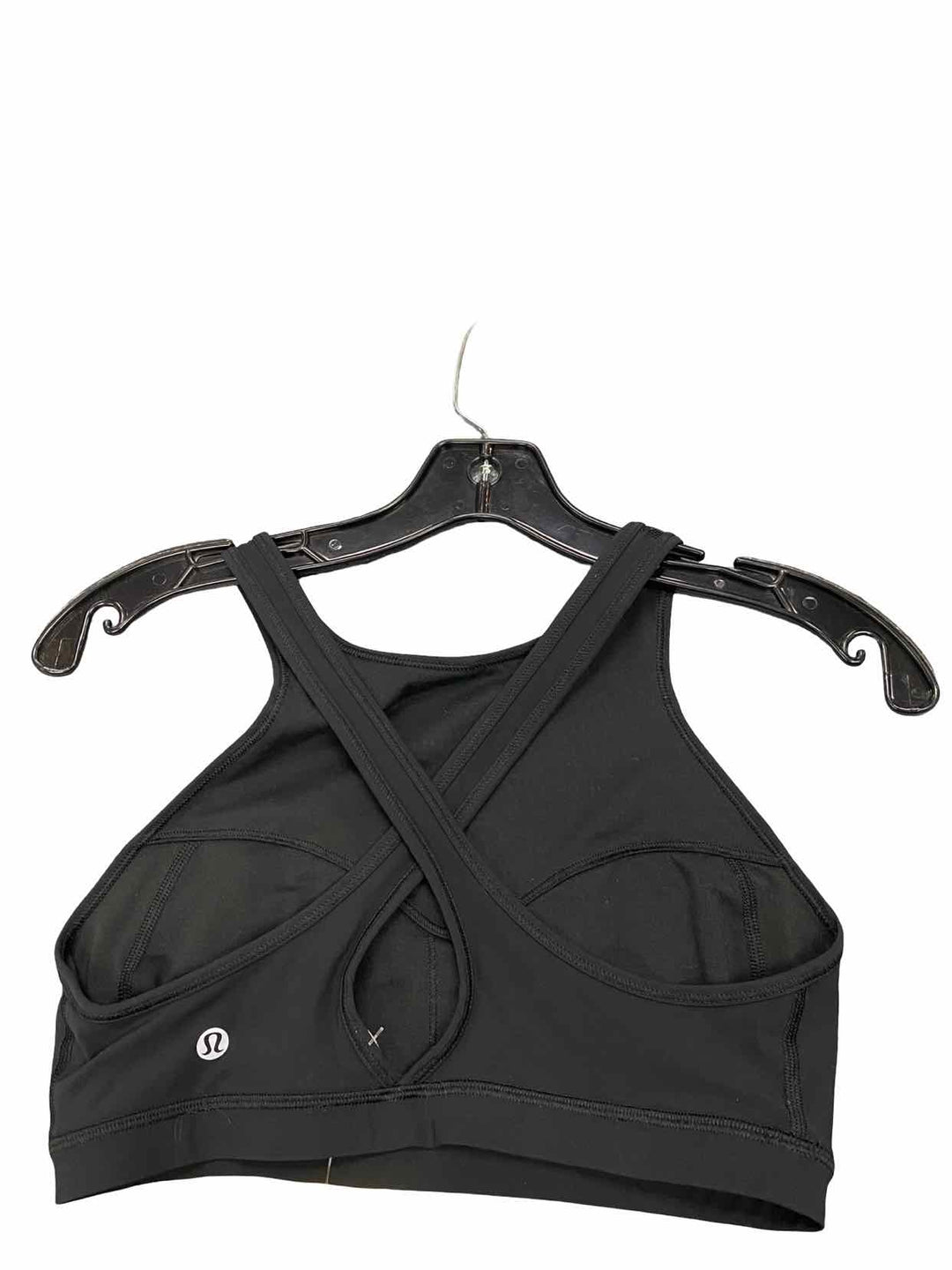 Lululemon Size 6 Black Athletic Bra