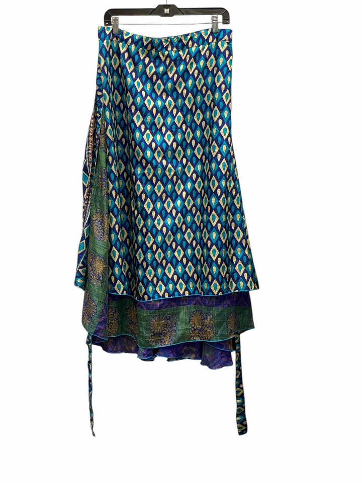 Wevez Size L Blue Skirt