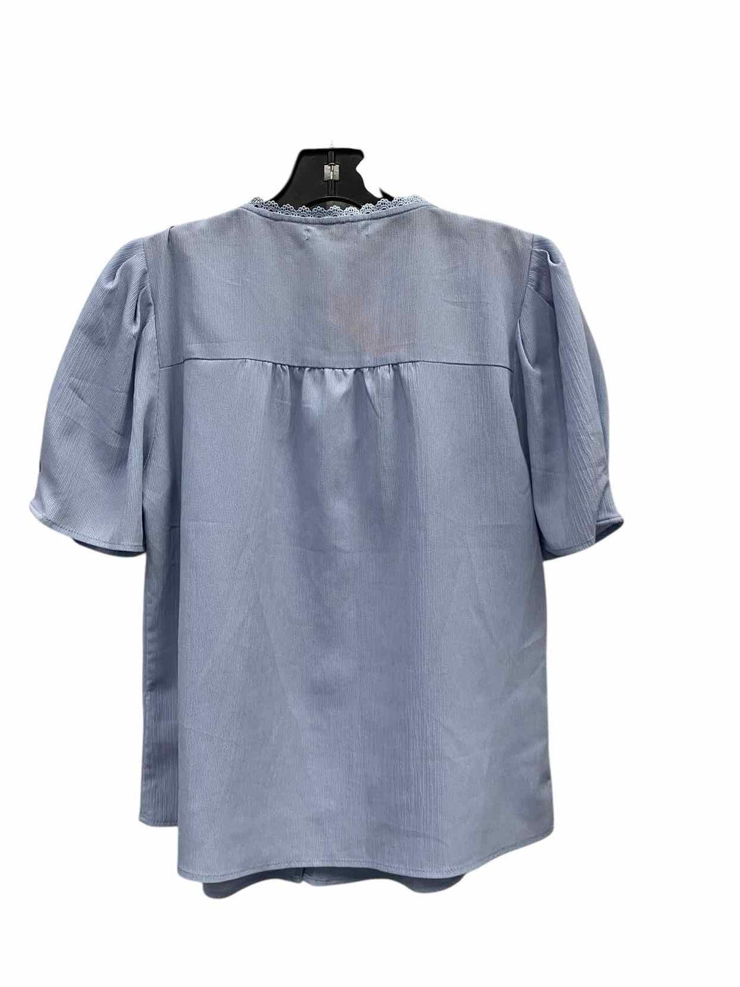 Active USA Size L Blue Short Sleeve Shirts