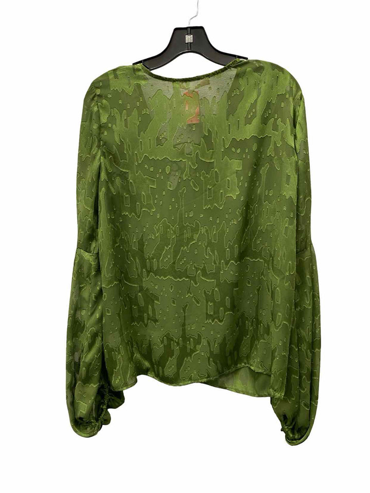 Hutch Size L Green Long Sleeve Shirts