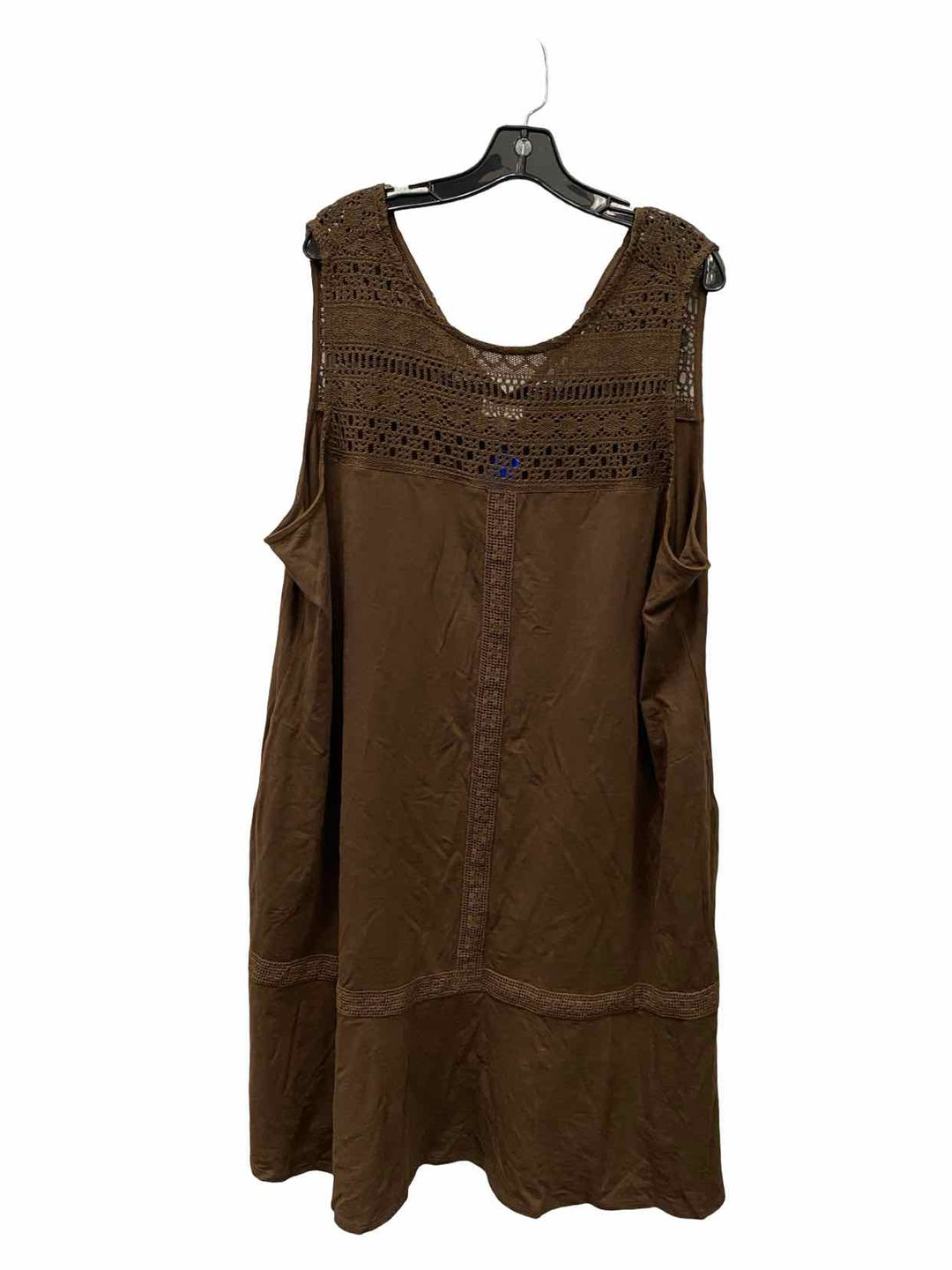 J Jill Size 3X Brown Dress