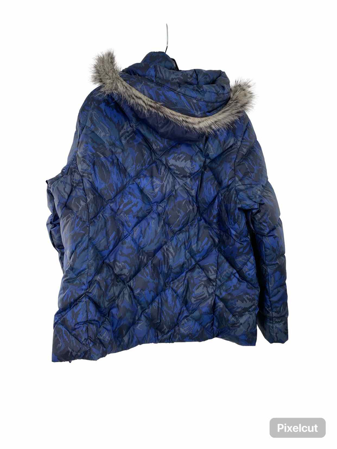 Columbia Size 2X Blue Black Coat(short)